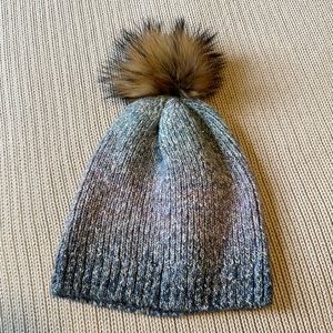 Colorful ombré Winter Hat
